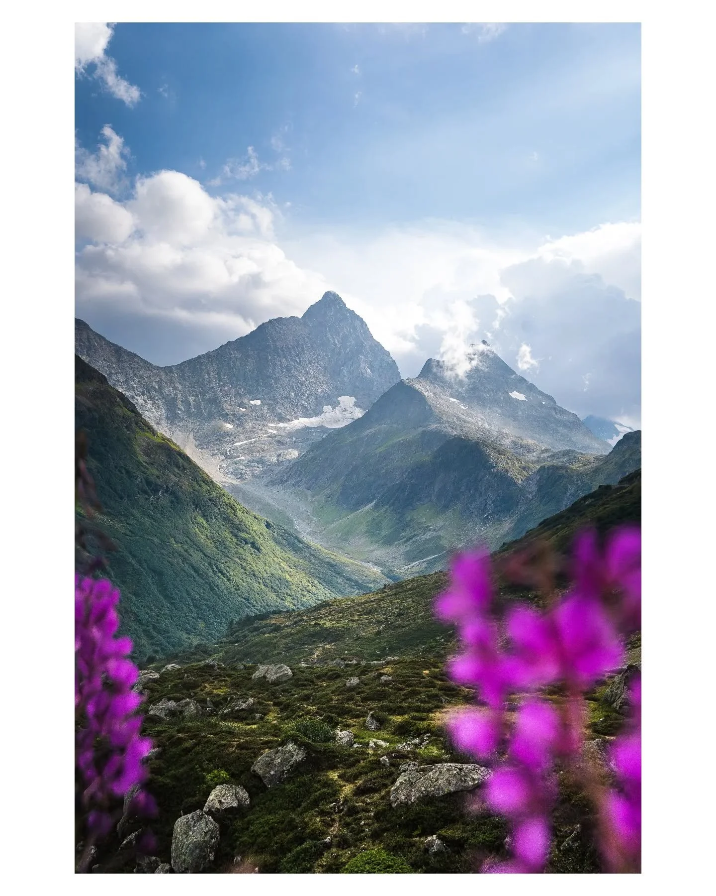 This is just one of the amazing views you're blessed with along the Susten Pass in Switzerland. If you ever go, make sure you budget at least double the time you think you need. Trust me.