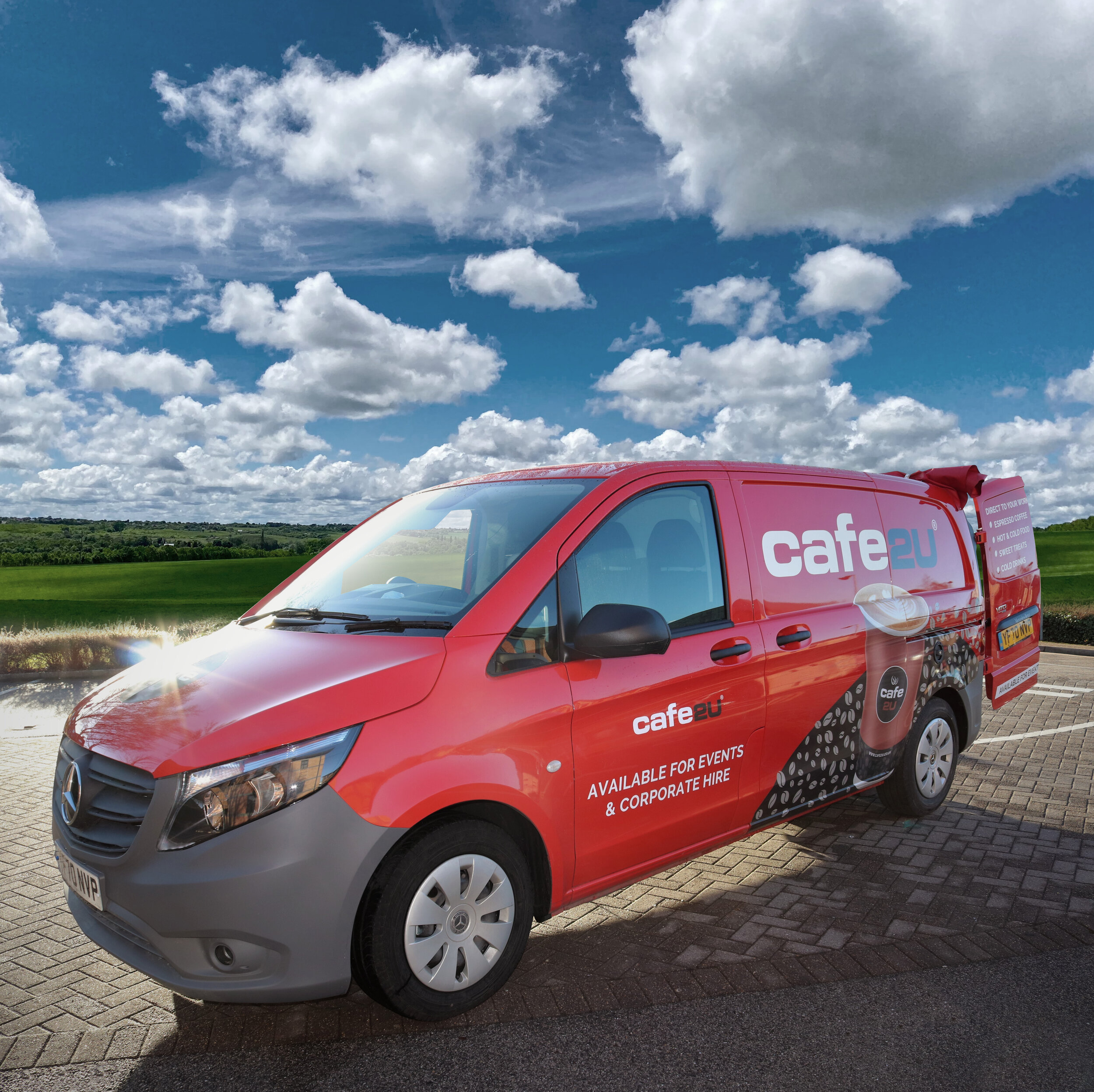 Cafe2U UK Mobile Coffee Van Franchise & Mobile Cafe Provider
