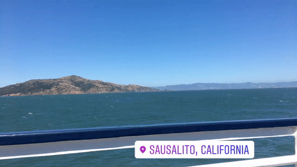 We took a ferry to Sausalito (my favorite part of the trip!).