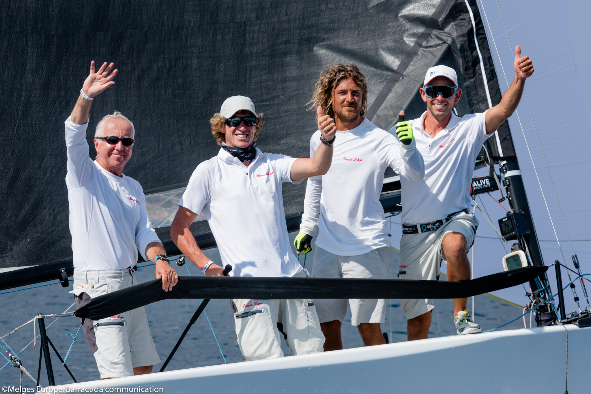 Melges World League, in Villasimius Fremito d’Arja is the first winner of the Sardinia Rally