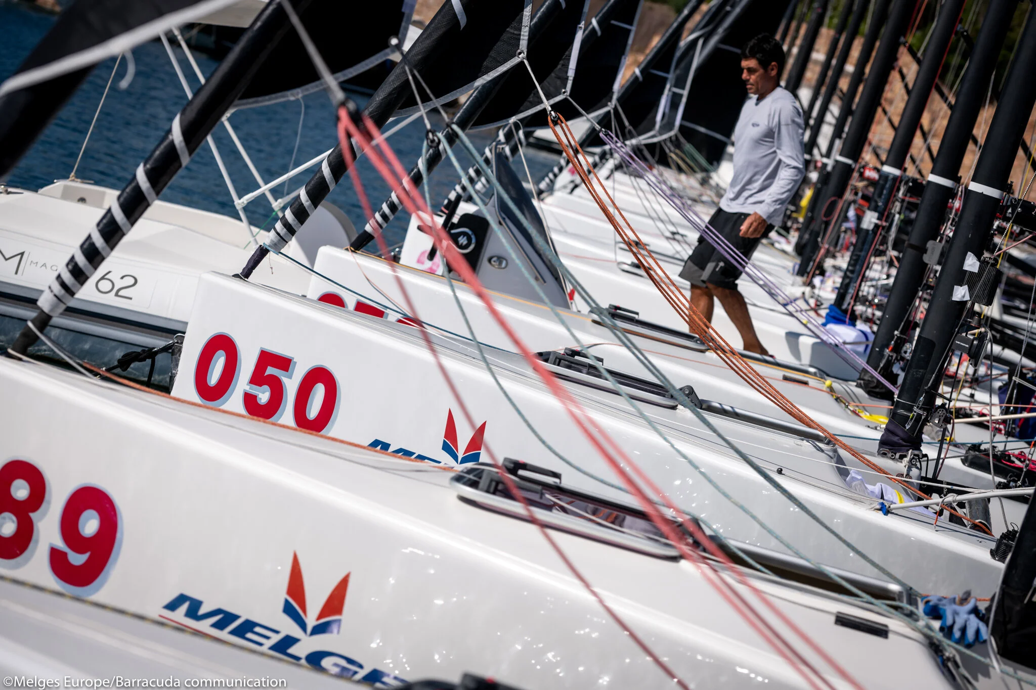 Melges 20 European Championship, a slow start in the first day