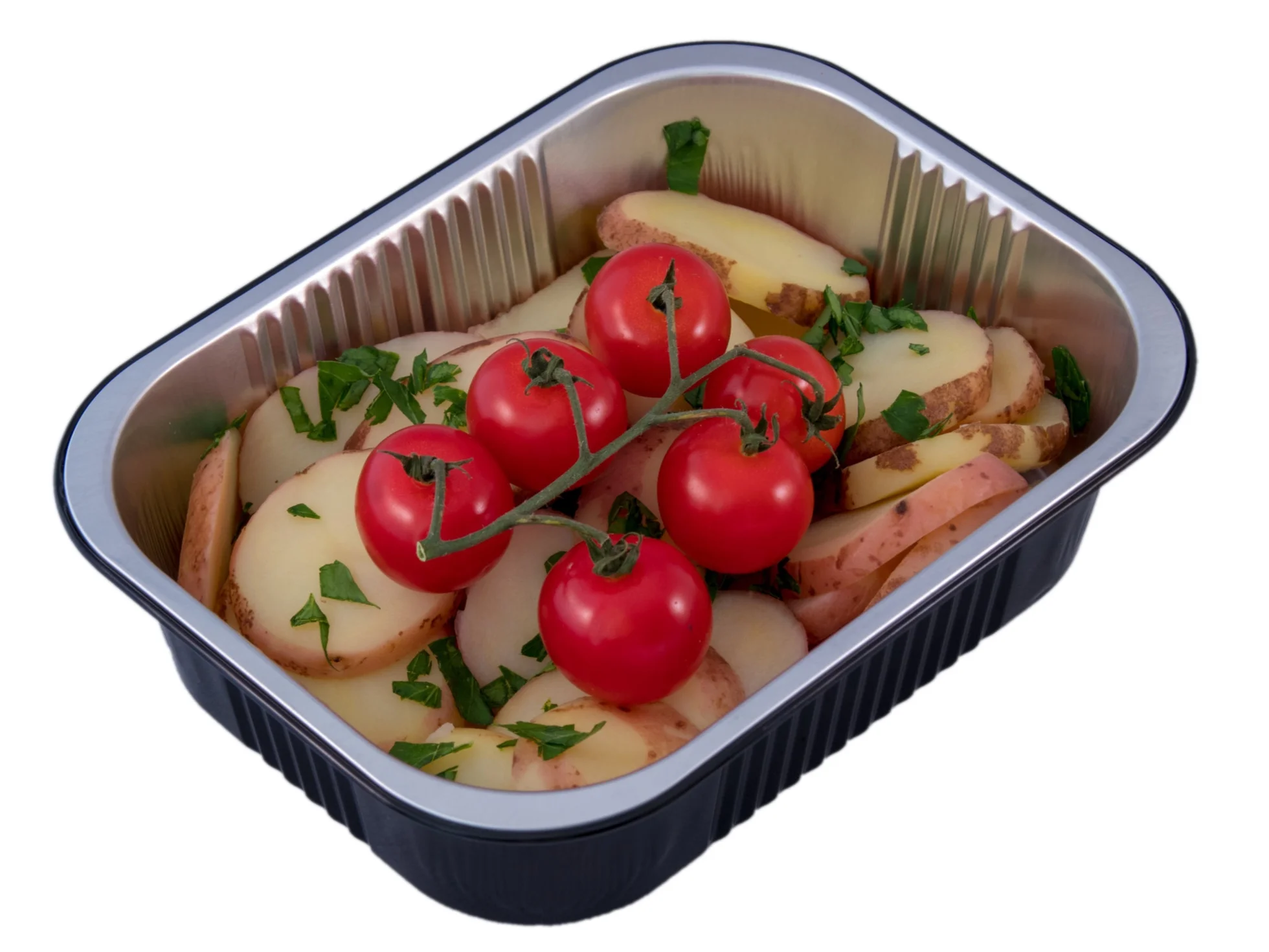 Alu aardappels trostomaat