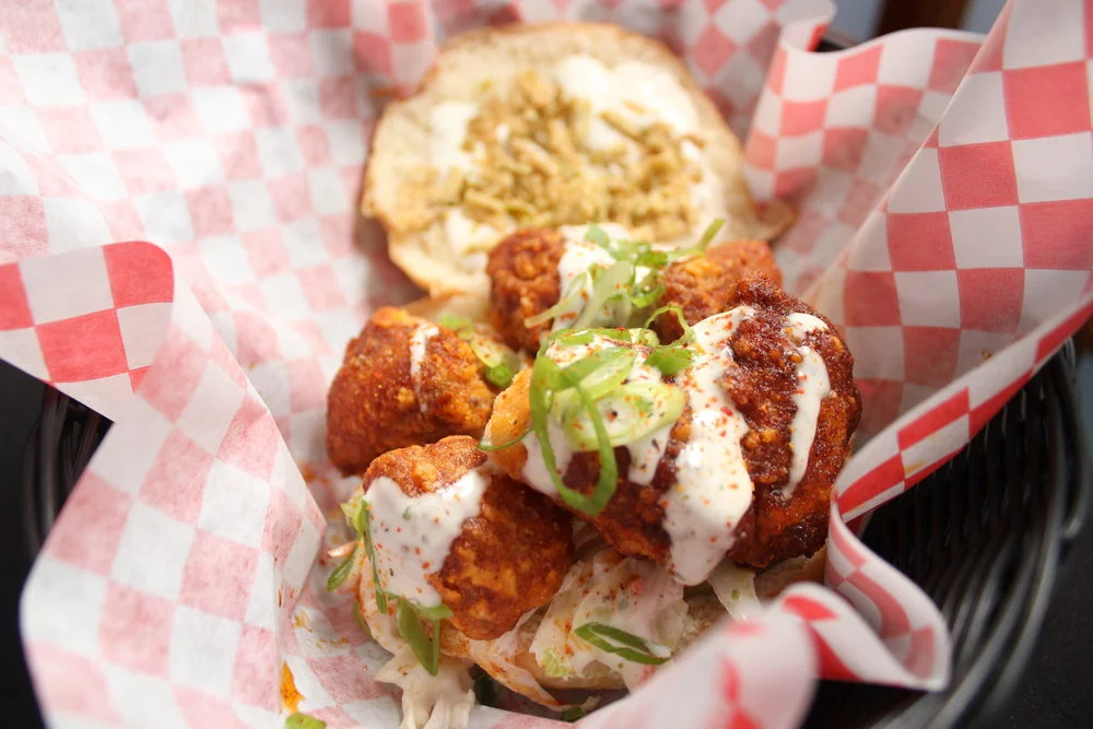 BEYOND TOKYO HOT FRIED JACKFRUIT SANDWICH