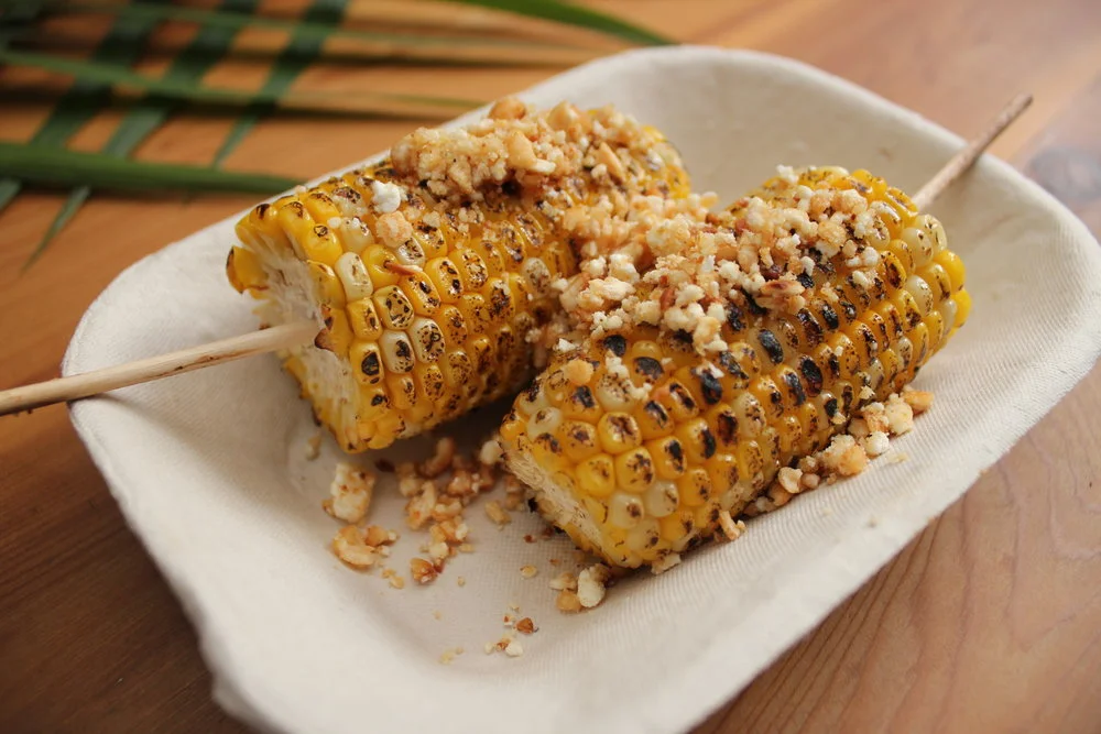 CHARRED STREET CORN