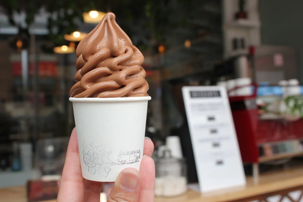 CHOCOLATE SOFT SERVE