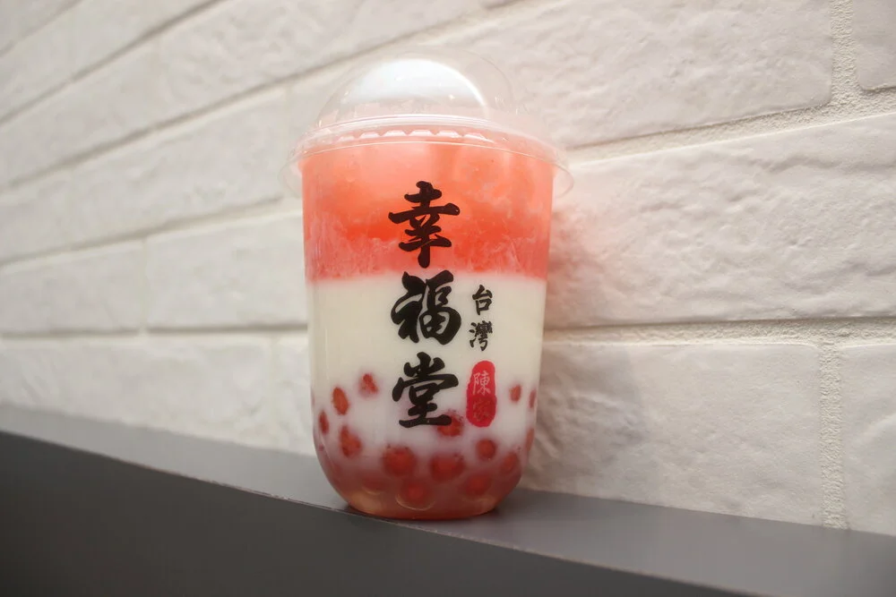STRAWBERRY PEARL FRESH MILK