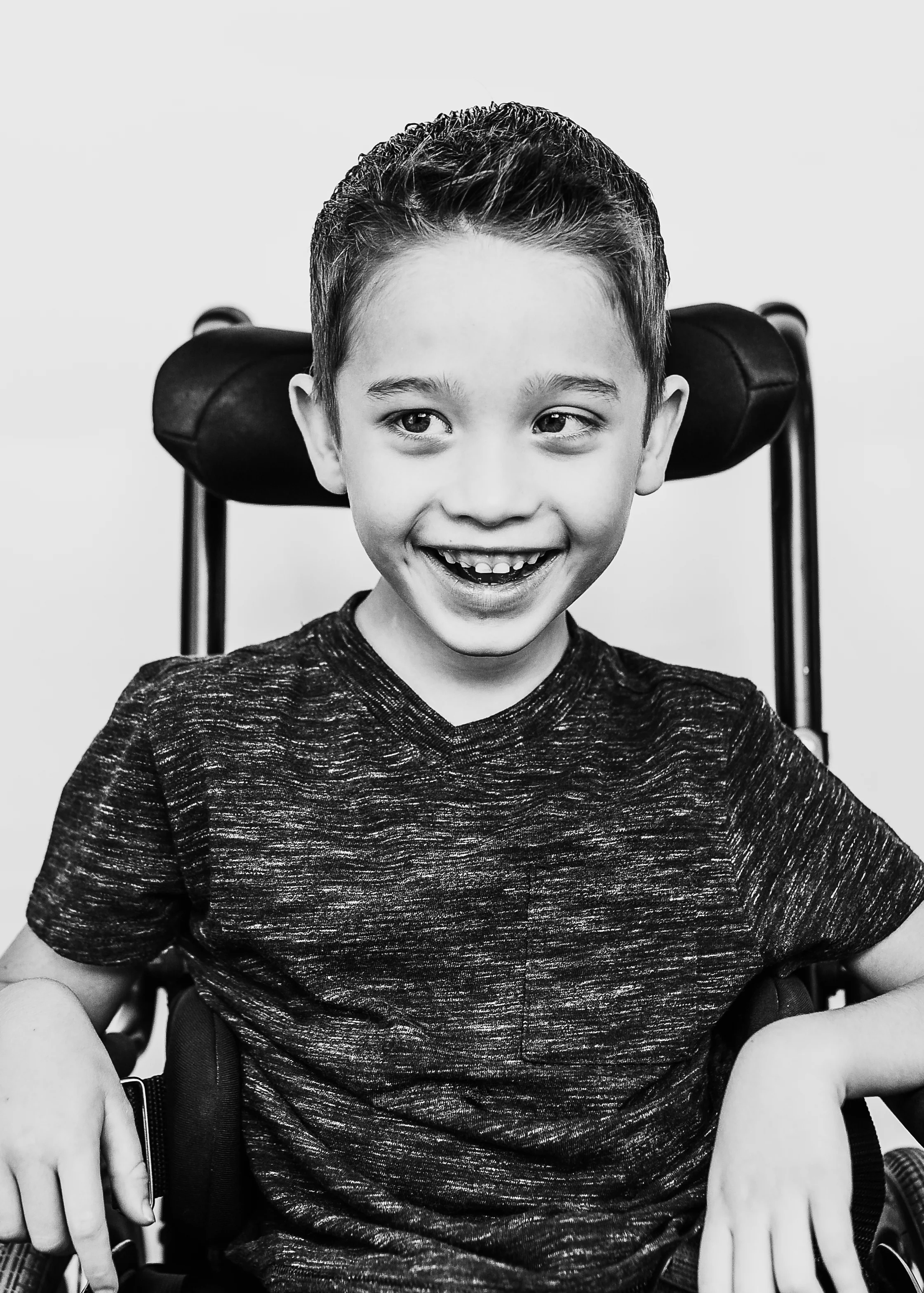 Camden Holmes was diagnosed with PMD at 13-months of age.