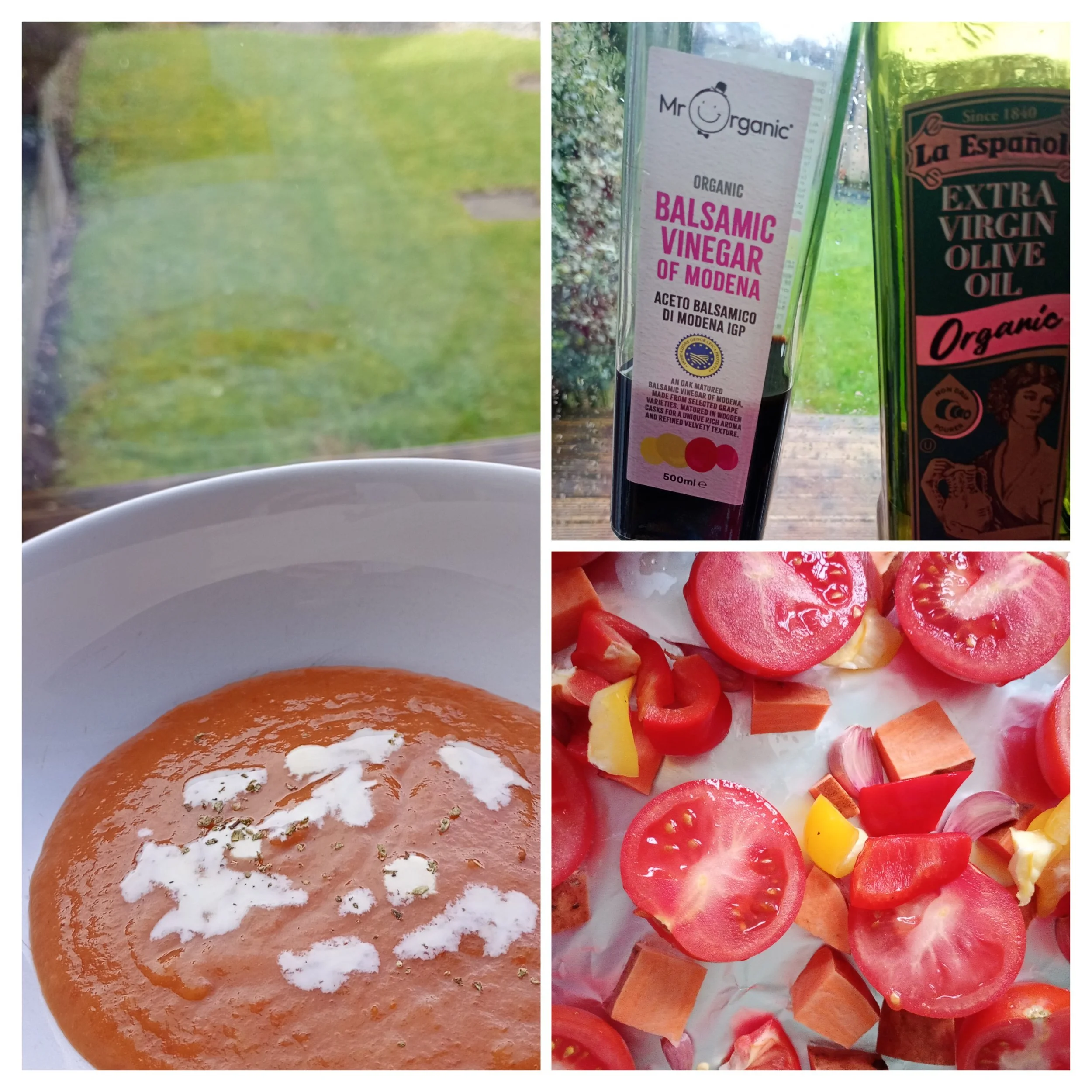 Tomato, Sweet Potato and Pepper Soup