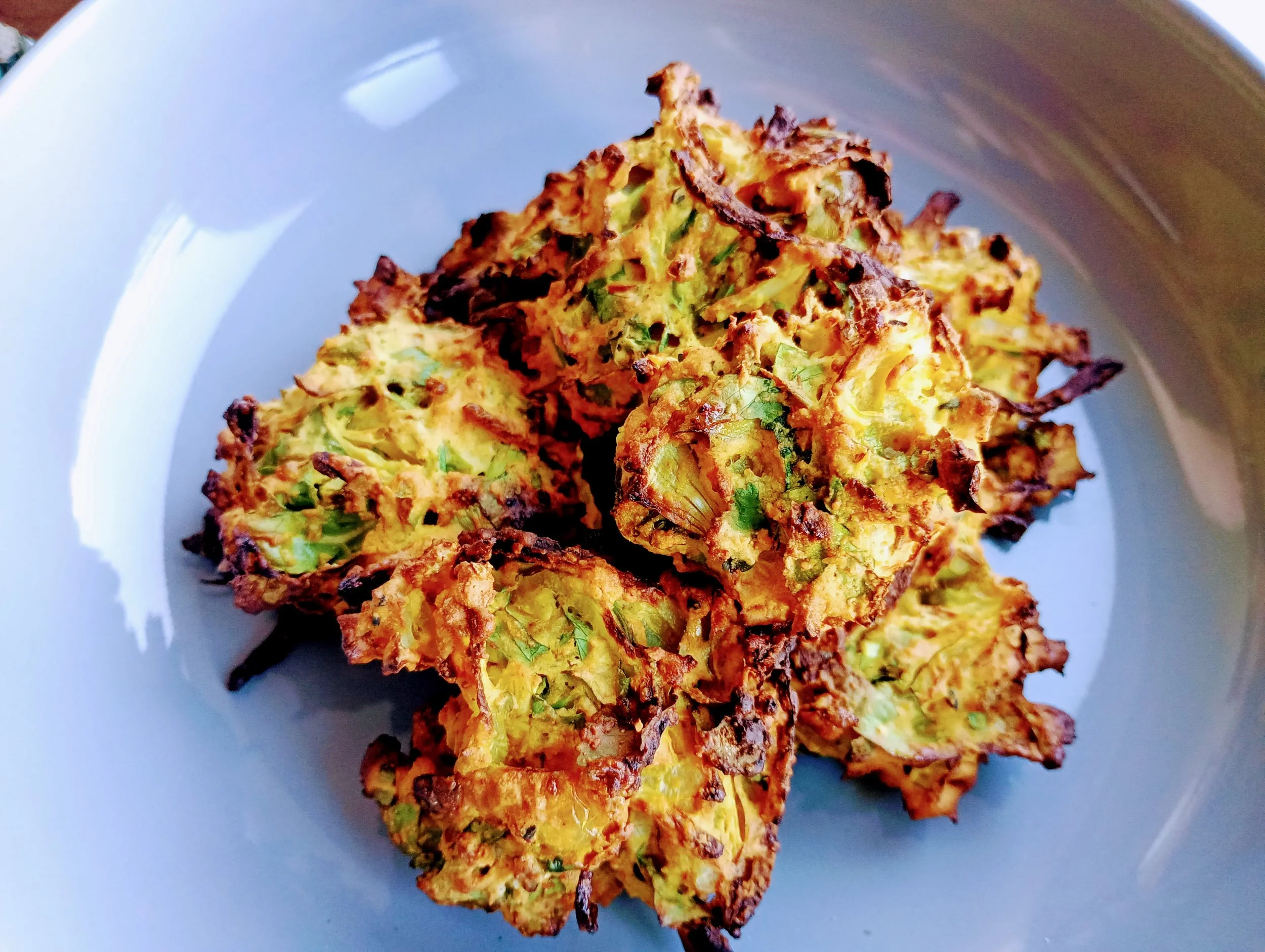 Organic Cauli Leaf Bhajis