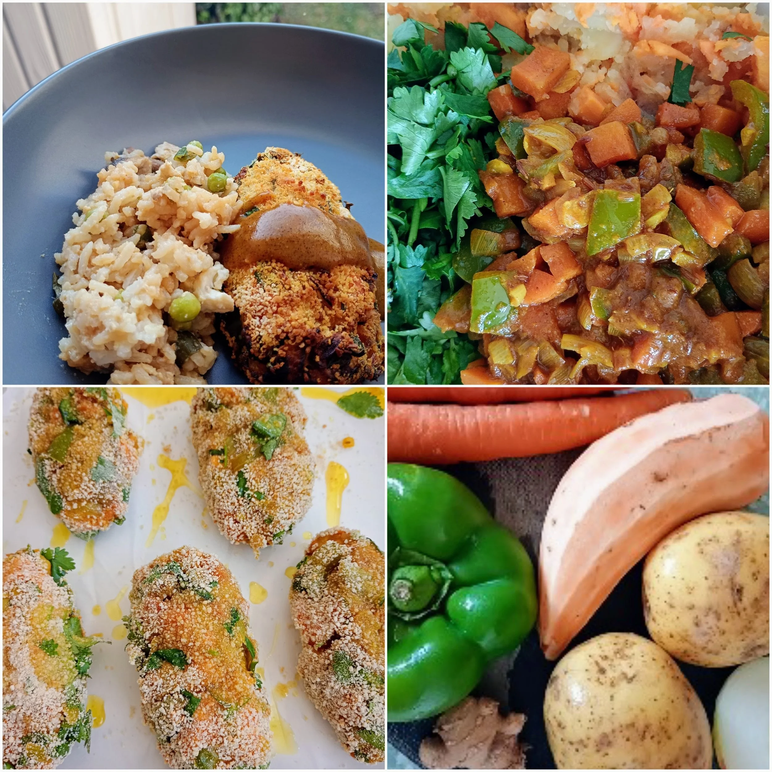 Vegan Organic Veggie 'Katsu'