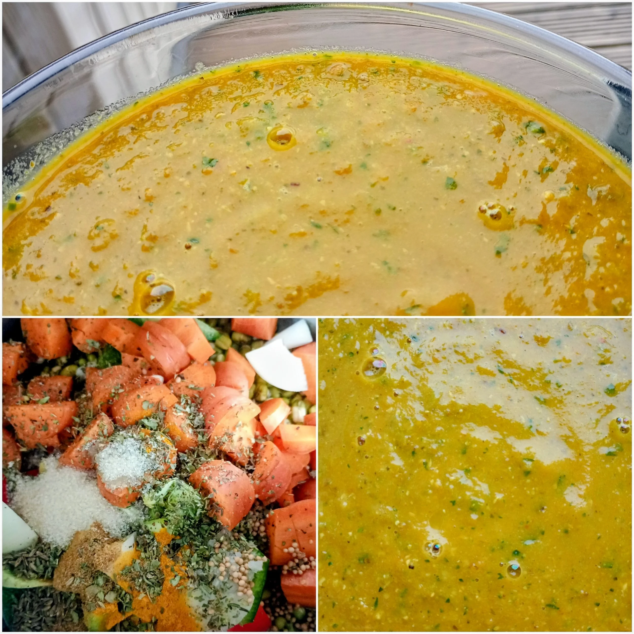 Sprouted Mung Bean Soup