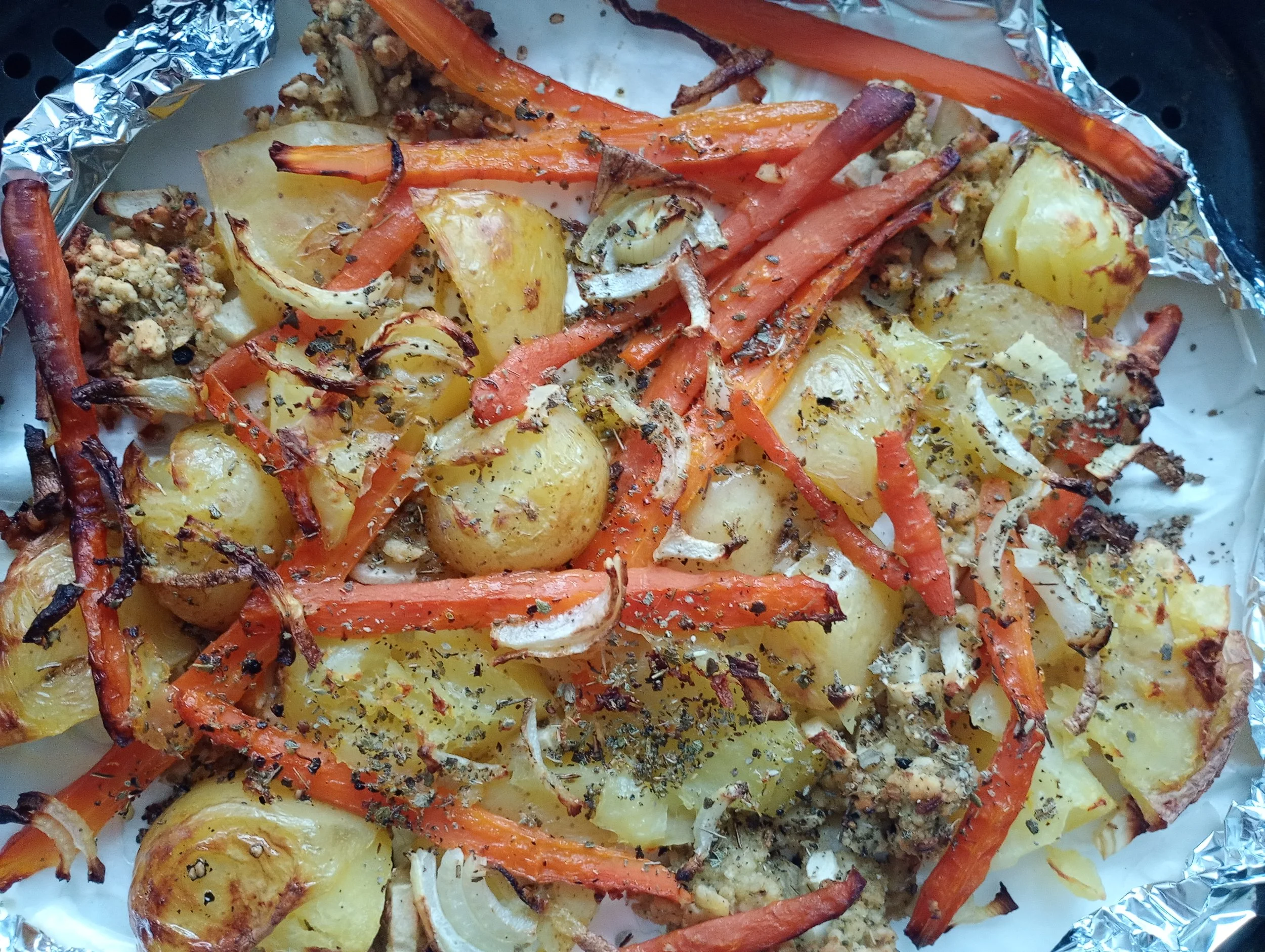 Yummy Veggie Traybake