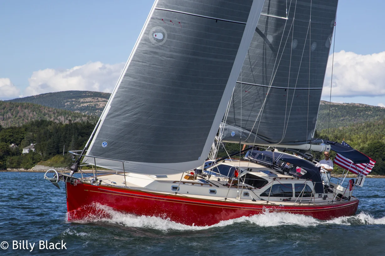 Morris 48 off Northeast Harbor, Mount Desert ME.