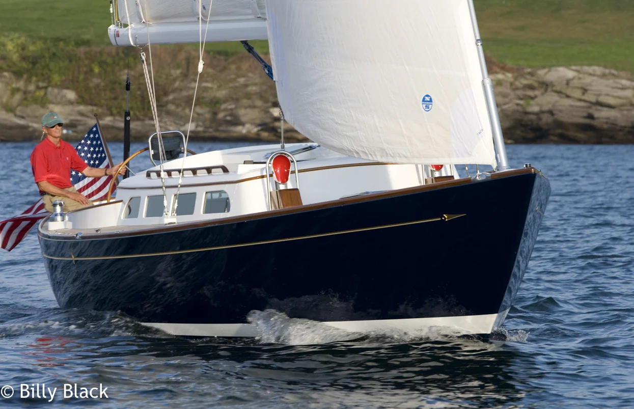 Morris 42 sailing in Newport RI