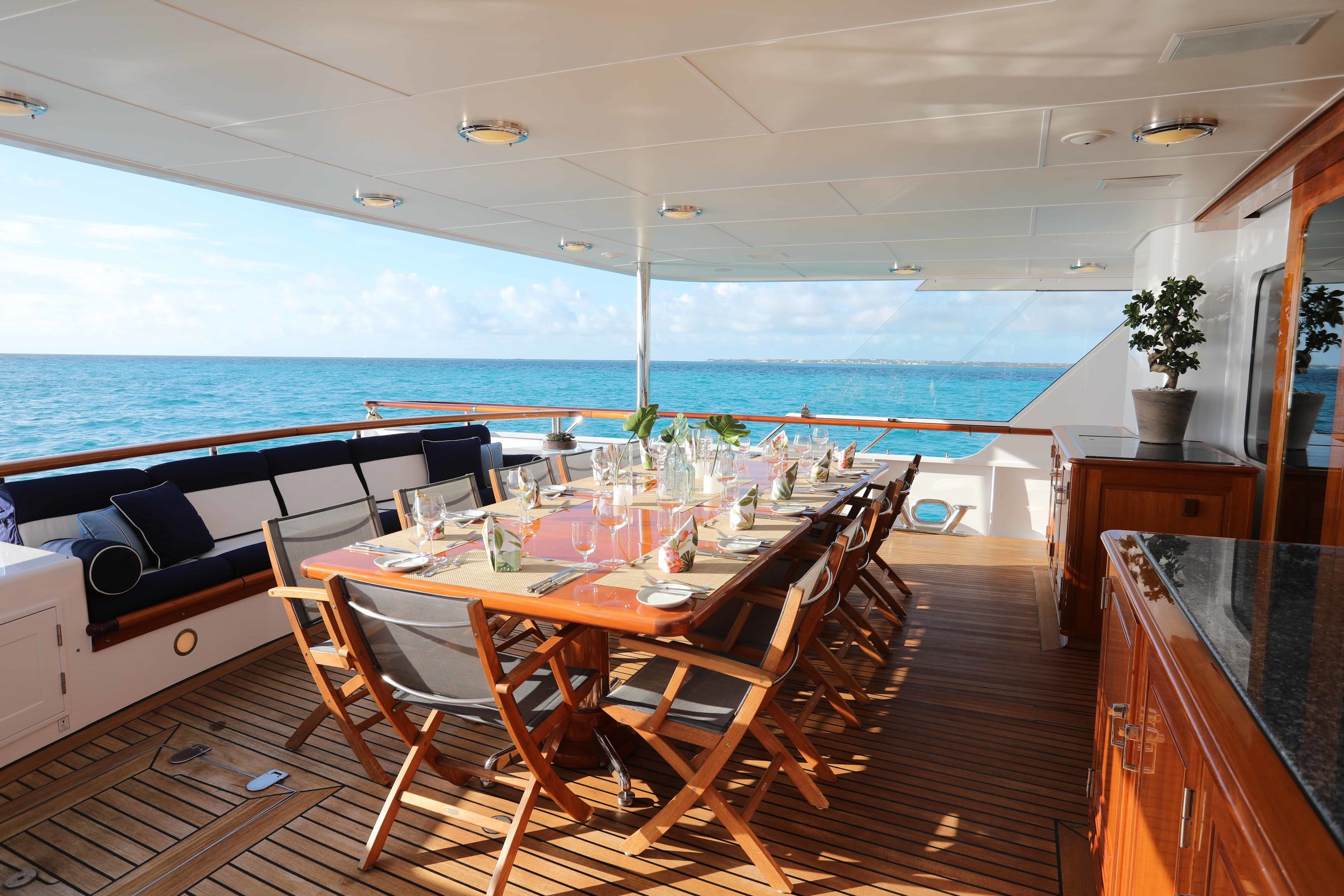  Teleost 160’ Feadship in the Bahamas  