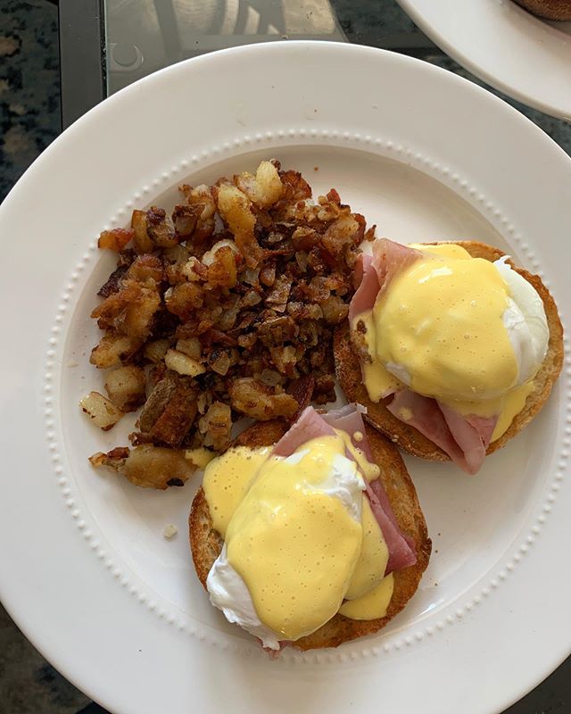 Yesterday&rsquo;s eggs benny and hash 💰
