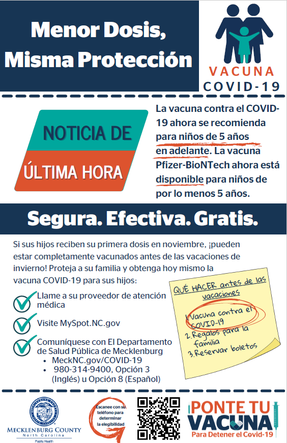 Pediatric Vaccines Spanish 