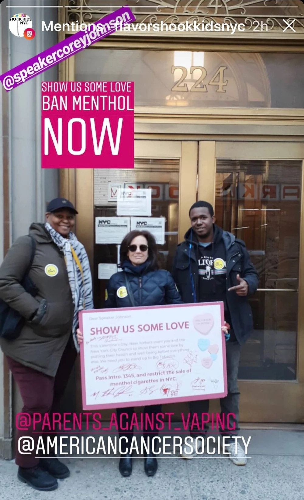 nyc flavored tobacco ban Pave in Photos — Parents Against Vaping E-cigarettes