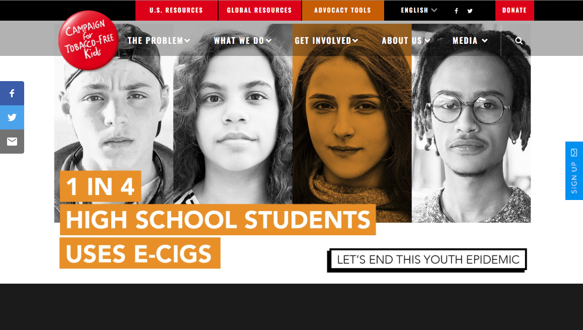 Campaign for Tobacco Free Kids