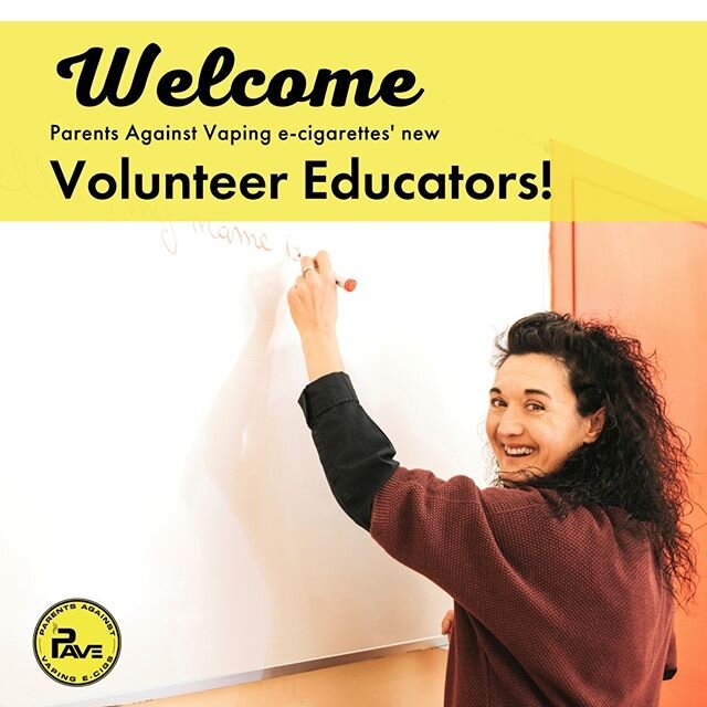 We&rsquo;re so excited for our first cohort of Volunteer Educators!
.
These community volunteers are fully equipped to teach other adults everything they need to know about the youth vaping epidemic and how to help our kids.
.
Do you have a PAVe Volu