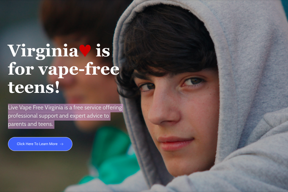 VIRGINIA  Parents Against Vaping E-cigarettes