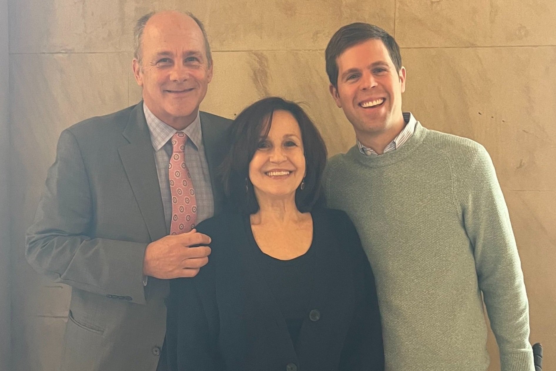 PAVe's Cynthia Stremba is joined by Brown Strategy's Josh Brown TFK's Kevin O'Flaherty at a NY Press Conference & Lobby Day in Albany, NY in March 2024