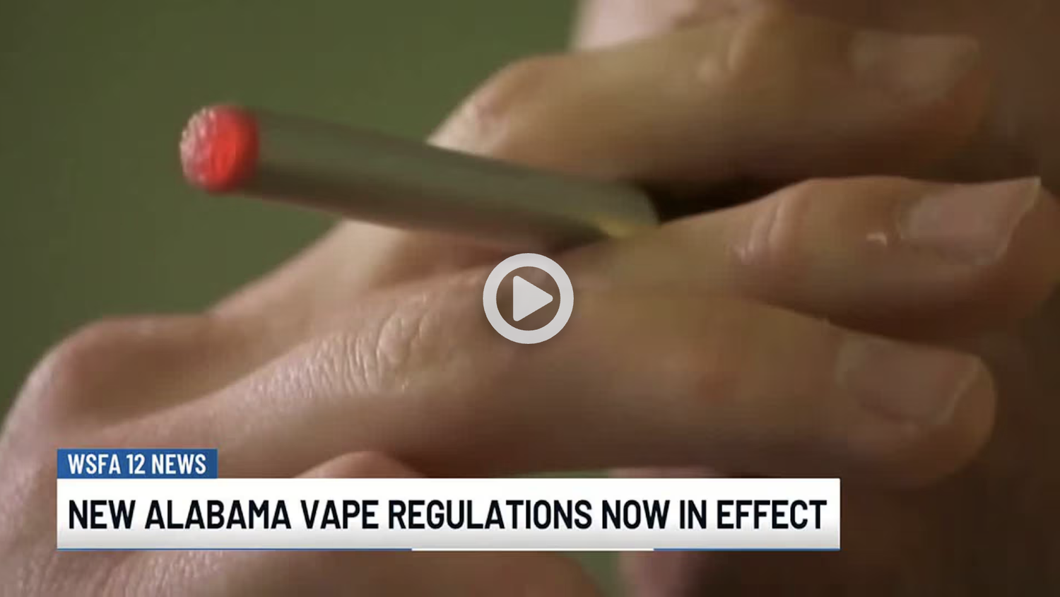 alabama flavored vape ban Alabama News Vape Law Boosts Tennessee Shop Sales main image 0
