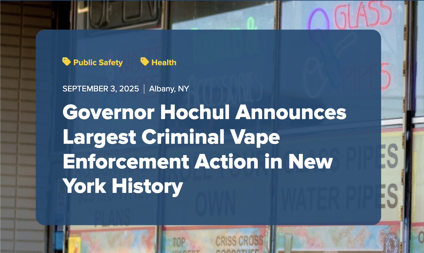 ny vap Battling unregulated vapes, Big Tobacco tries a new strategy: joining in main image 1