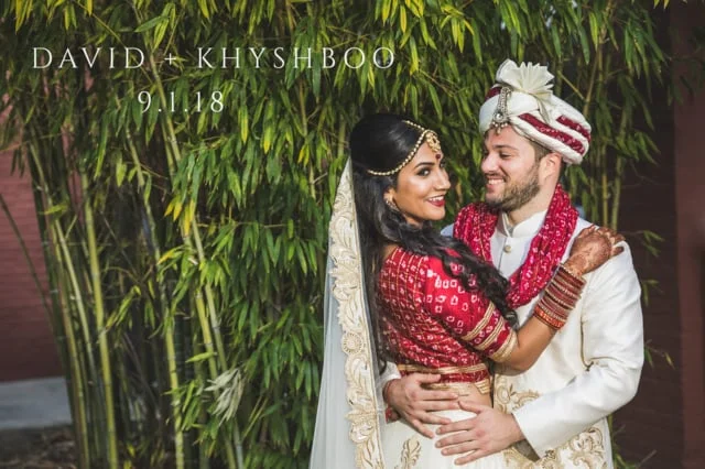 David and Khyshboo's wedding