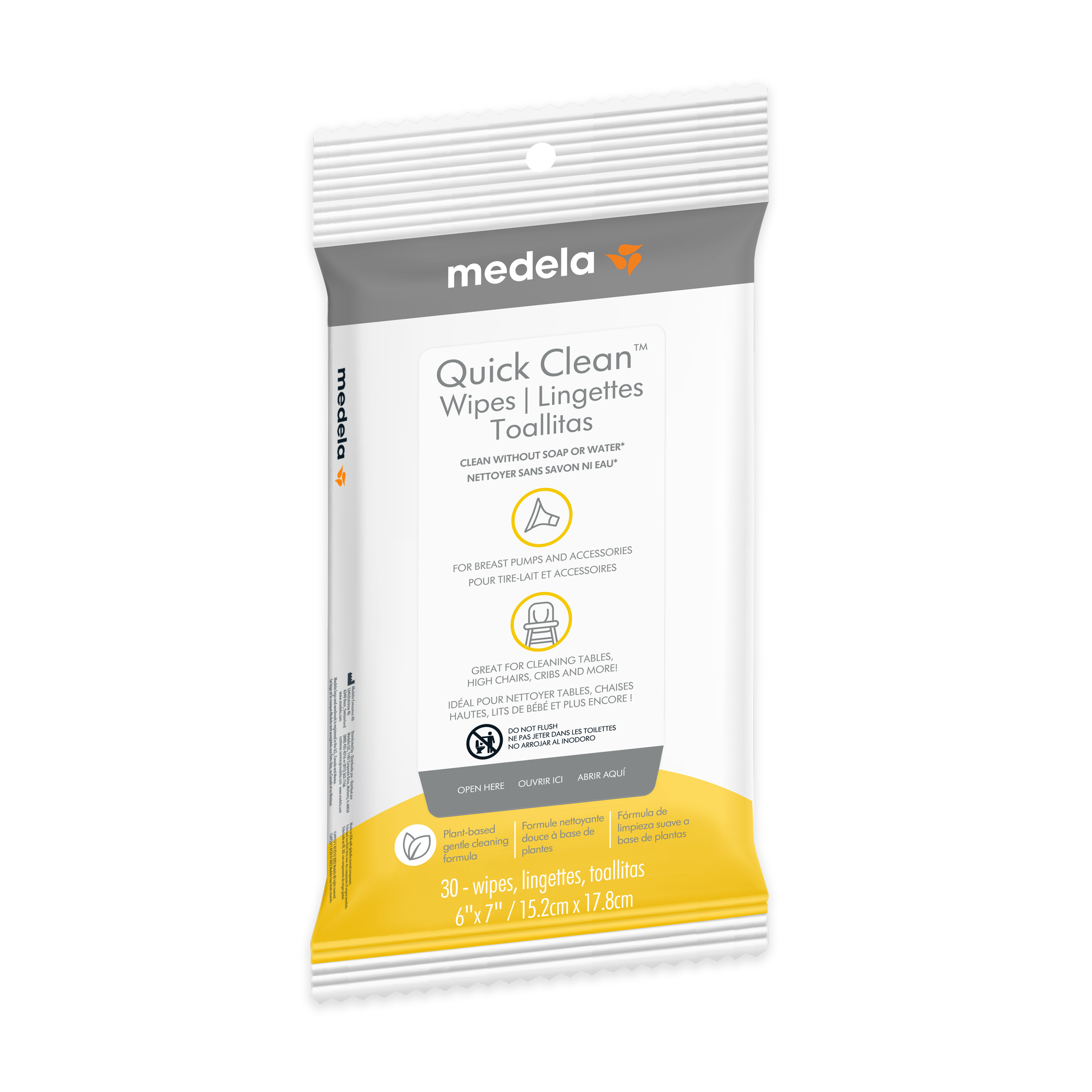 Medela Quick Clean™ Wipes, 30ct