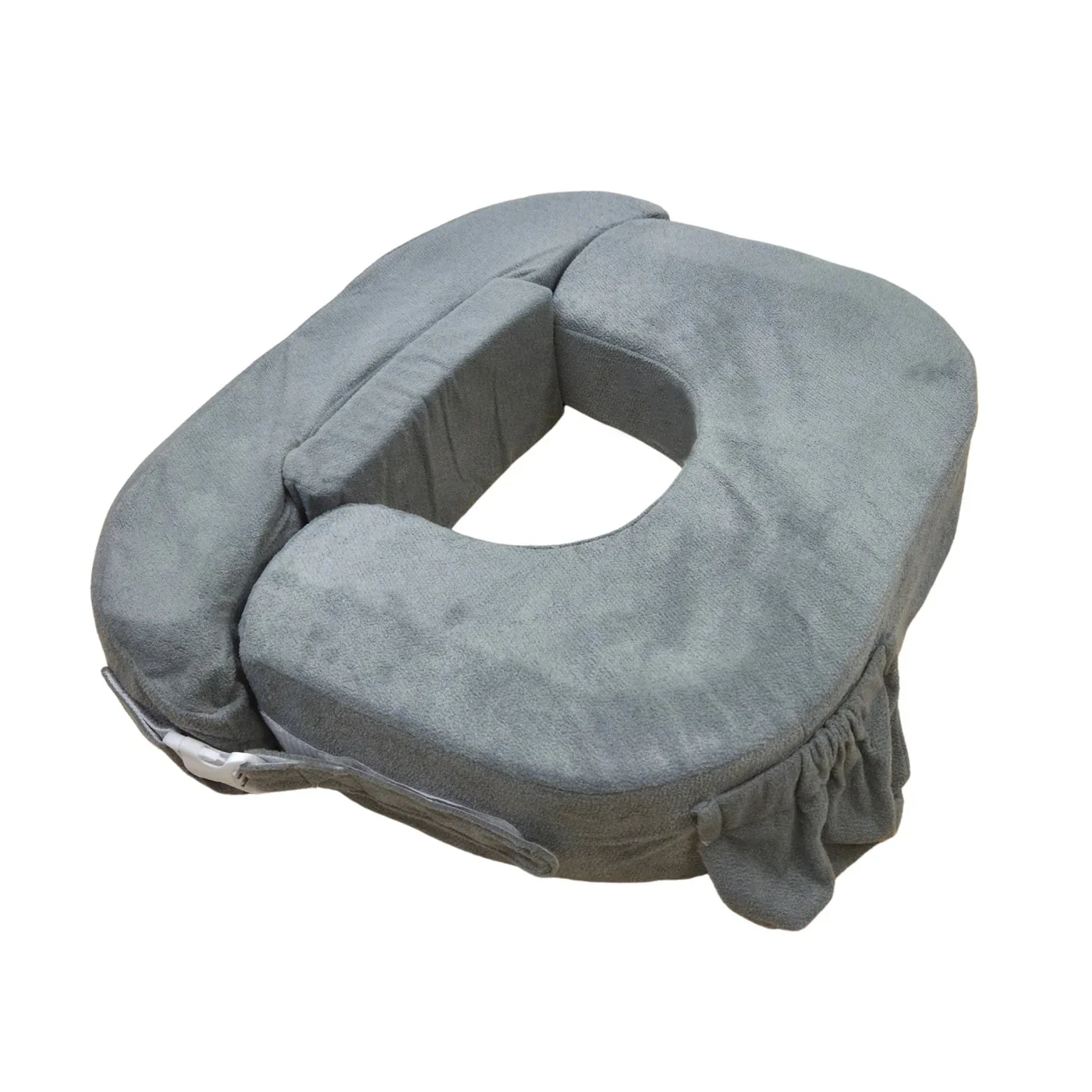 My Brest Friend Deluxe Twin Nursing Pillows in Evening Grey