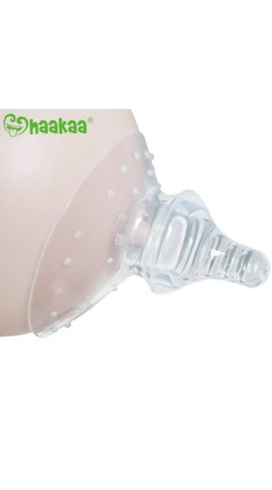 Haakaa Silicone Breastfeeding Nipple Shield, Round Shape 1 pk —  Breastfeeding Center for Greater Washington