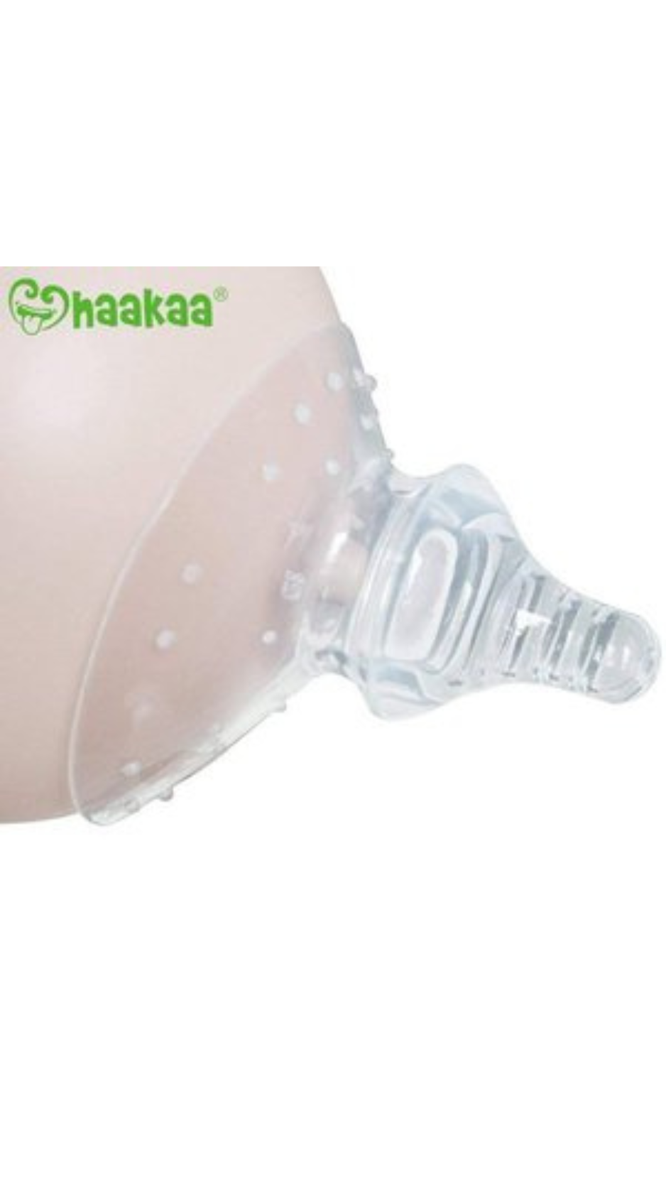 Haakaa Silicone Breastfeeding Nipple Shield, Butterfly Shape 1 pk   Breastfeeding Center for Greater Washington