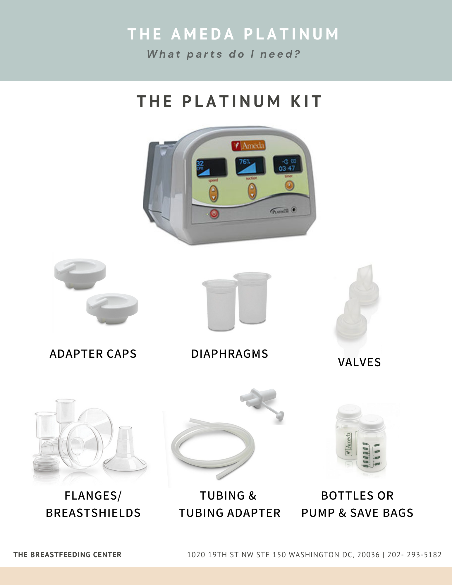 The Ameda Platinum — Breastfeeding Center for Greater Washington