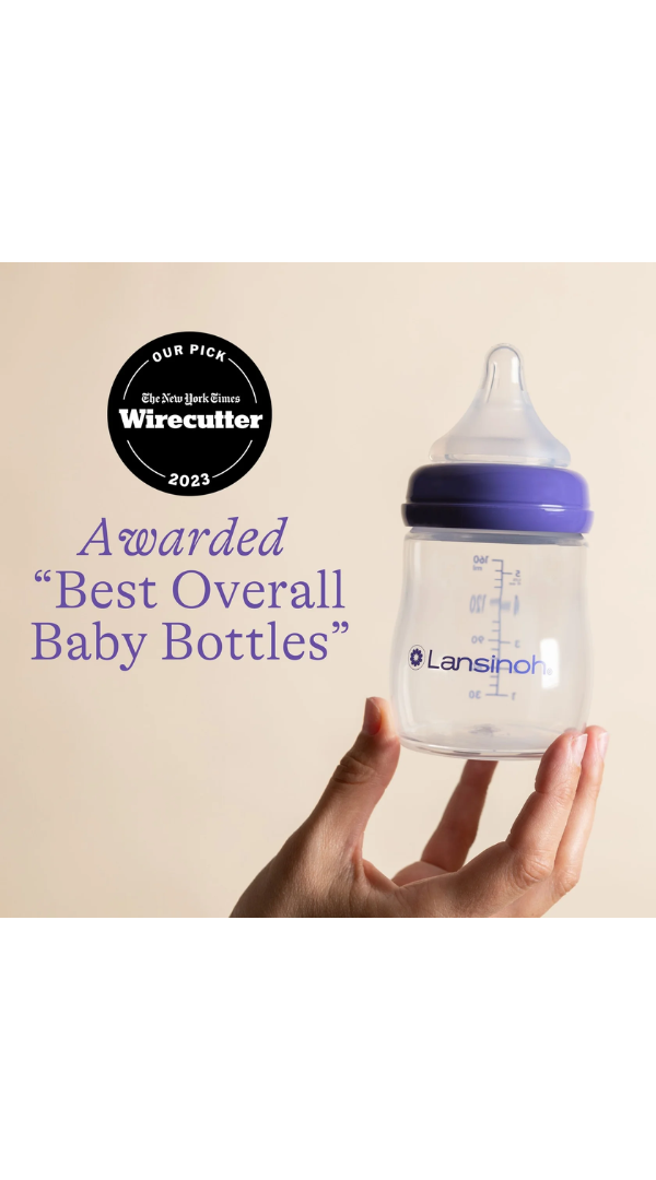Lansinoh Bottles pk, oz Bottles Slow Flow — Breastfeeding Center for  Greater Washington