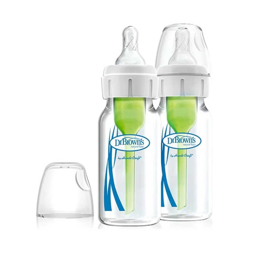 Dr. Brown's Options+ 4oz Glass Bottles (Level 1)