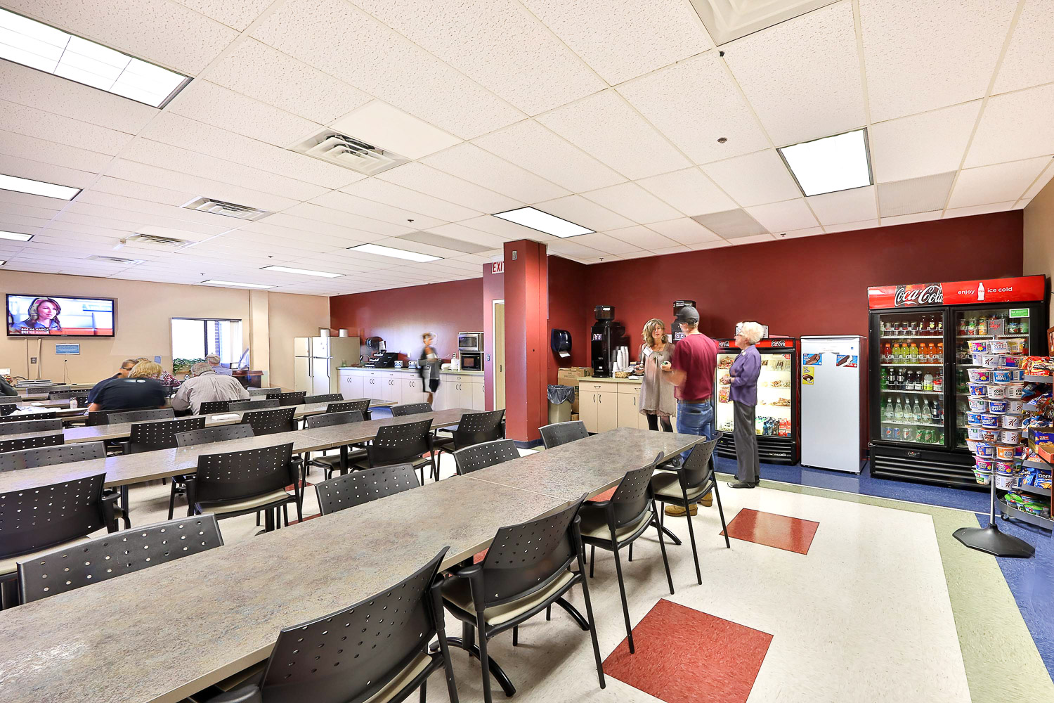 Commercial Interior Design Cafeteria