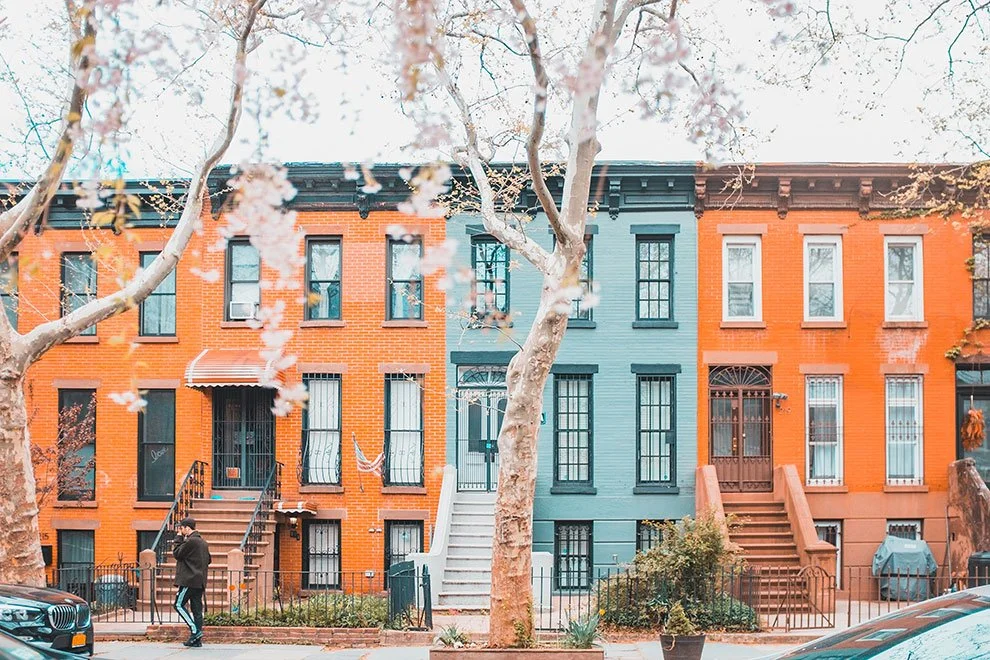 Bed-Stuy townhouses