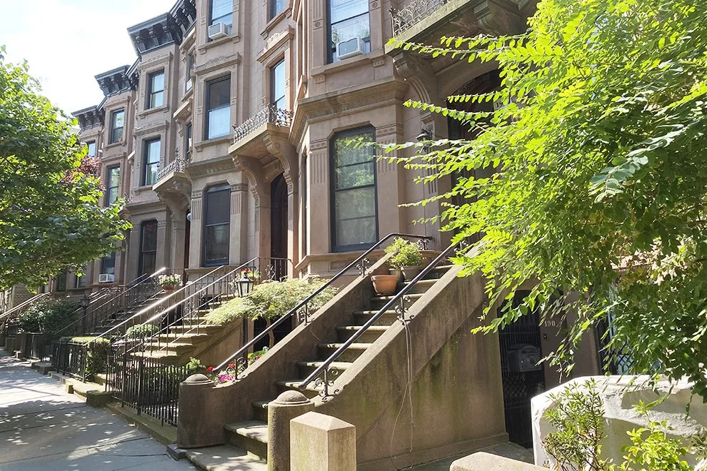 Park Slope Brooklyn brownstones
