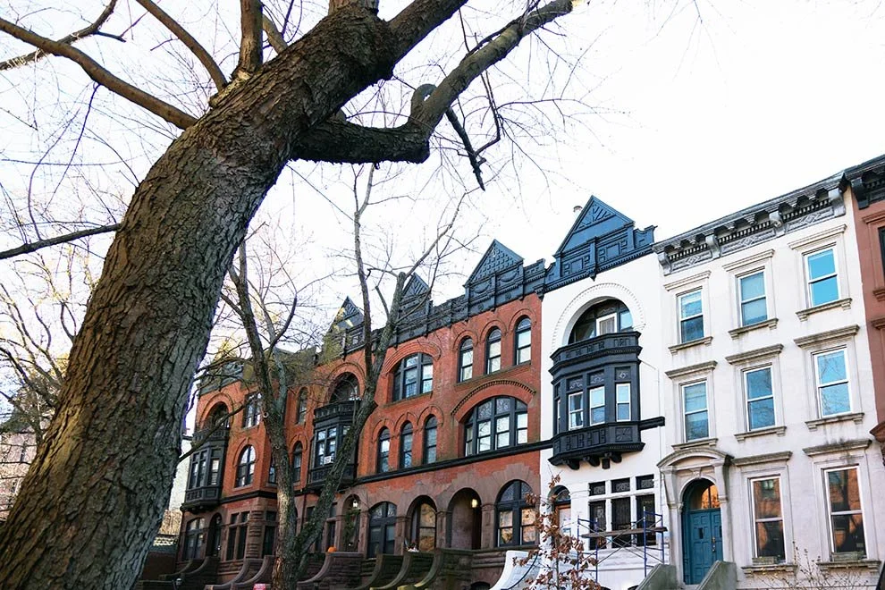 Park Slope townhouses