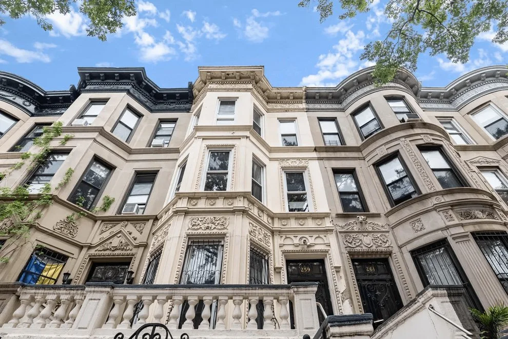 Crown Heights Brooklyn townhouses