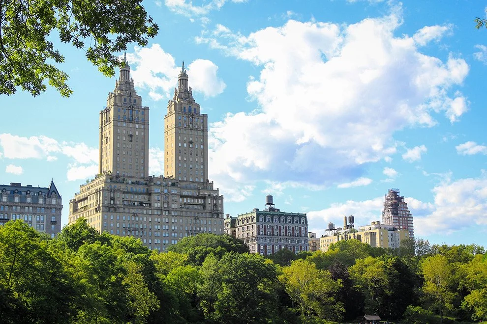 view from central park