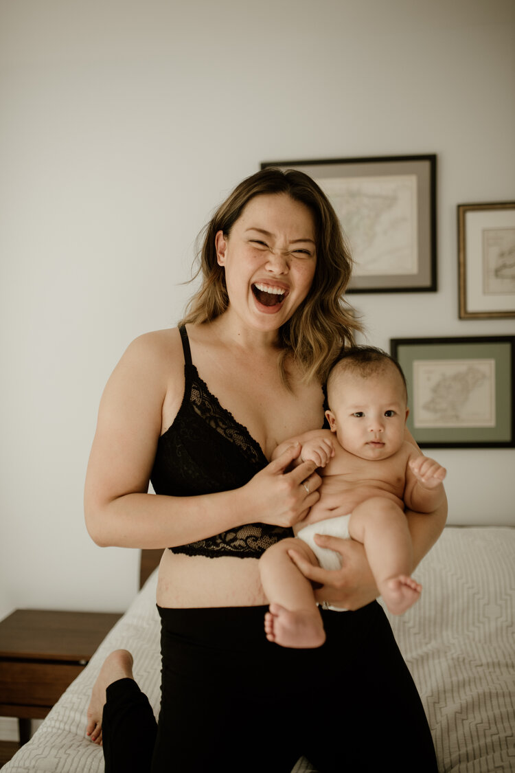 Sheryl is sporting the  Nikki Long Line Bralette   Credit:  Zurry Donevan