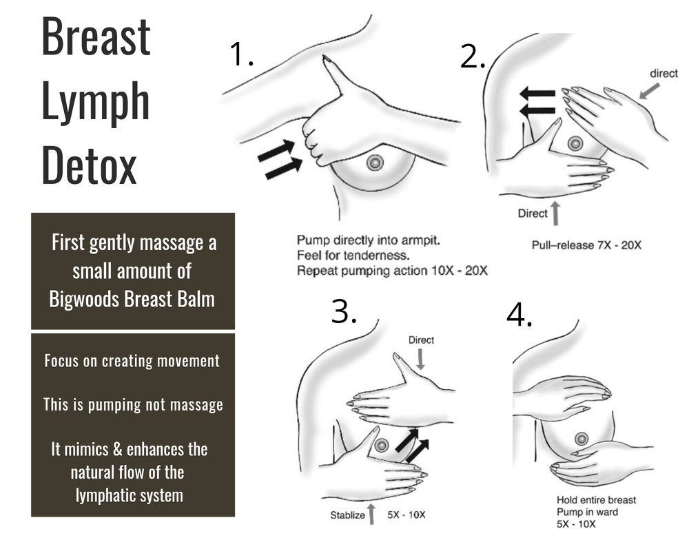 BREAST LYMPH FLOW BALM — Bigwoods Organics
