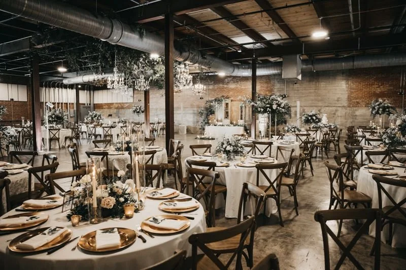 The Venue at Cotton Creek historic warehouse event space in Cullman Alabama