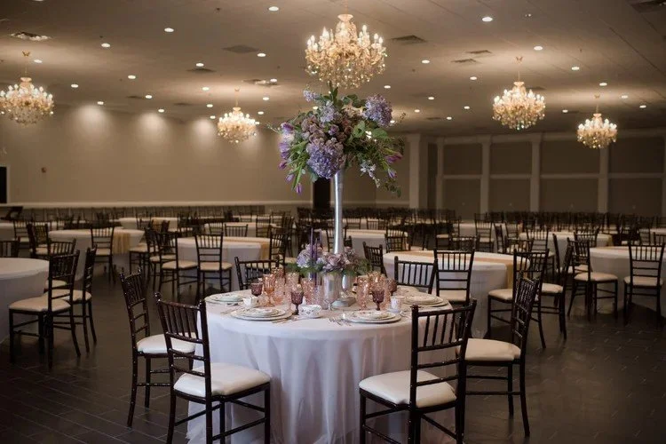 Soiree Event Gallery modern wedding and event venue in Hoover Alabama with elegant reception setup.