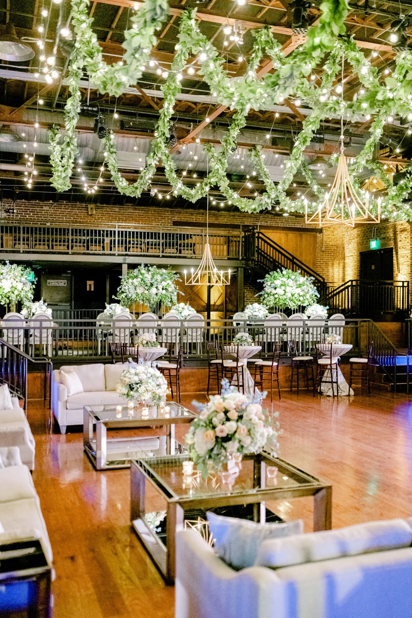 Iron City live music and event venue in downtown Birmingham, Alabama featuring an industrial-style interior and concert hall atmosphere for private events.