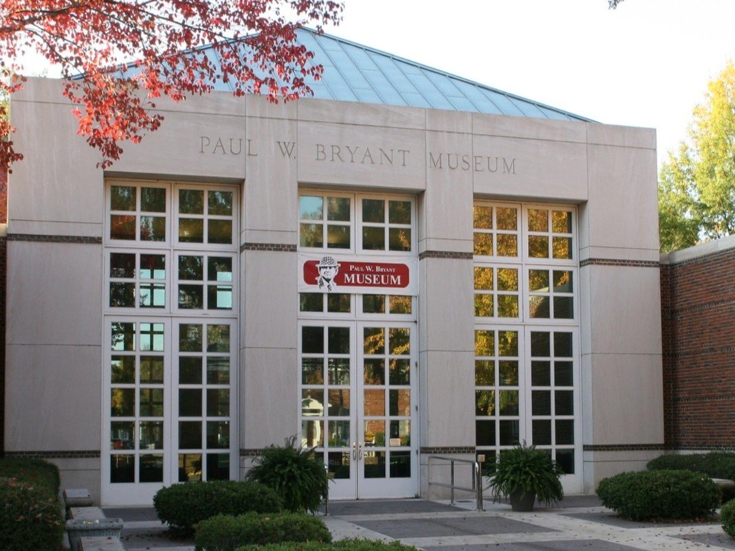 Event space inside the Paul W. Bryant Museum in Tuscaloosa, Alabama