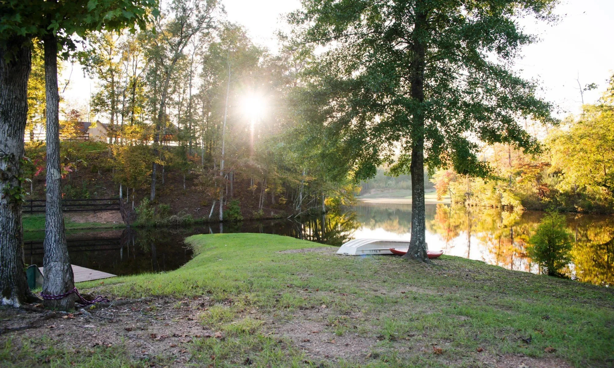 Wedding reception catering at Cypress Lake Farms in Birmingham, Alabama