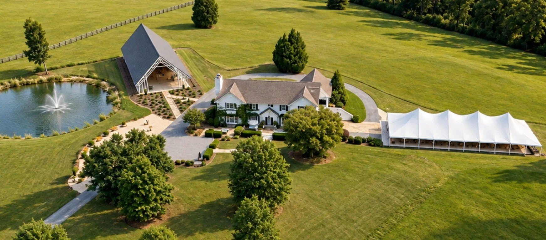 Fox & Vale luxury wedding venue in Vincent, Alabama
